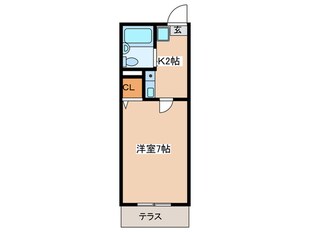 白駒ハイツの物件間取画像